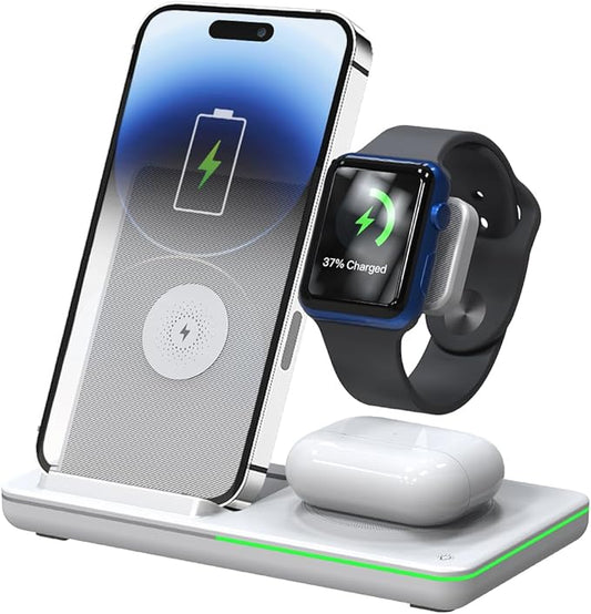 3 in 1 Wireless Charging Station