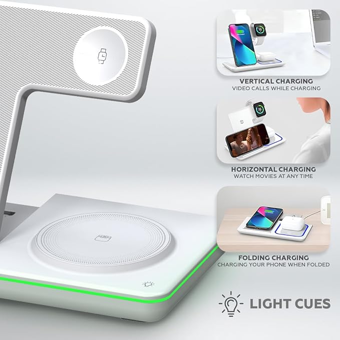 3 in 1 Wireless Charging Station