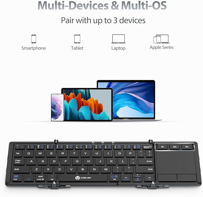 IClever Folding Wireless Keyboard