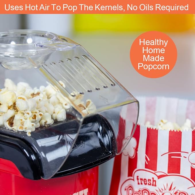 Hot Air Popcorn Maker